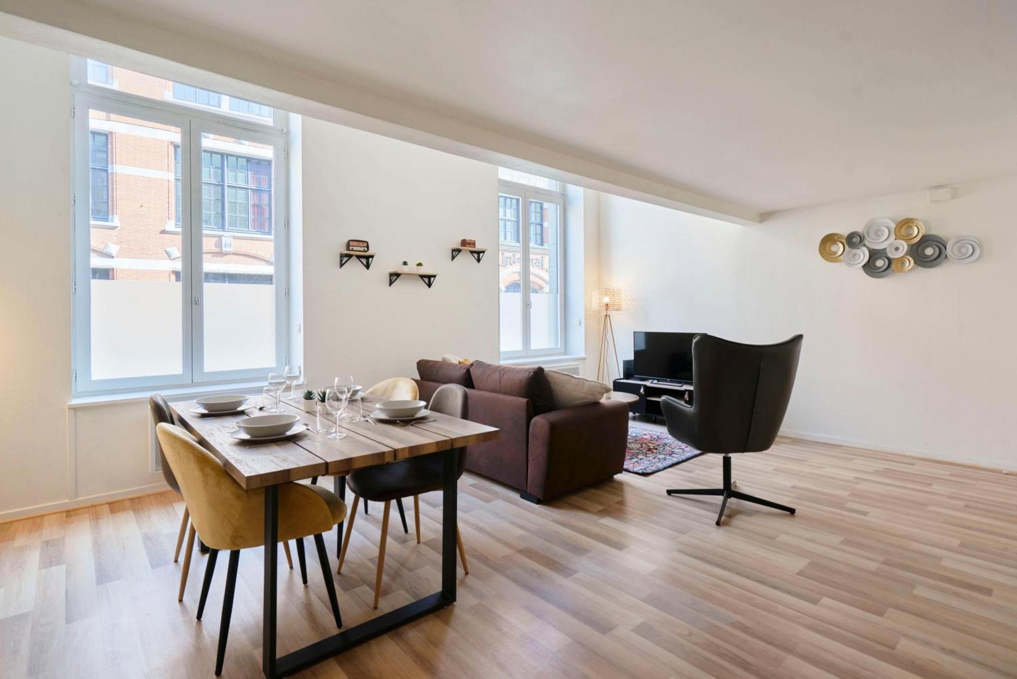 Апартаменты Locationstourcoing - Le Loft Экстерьер фото